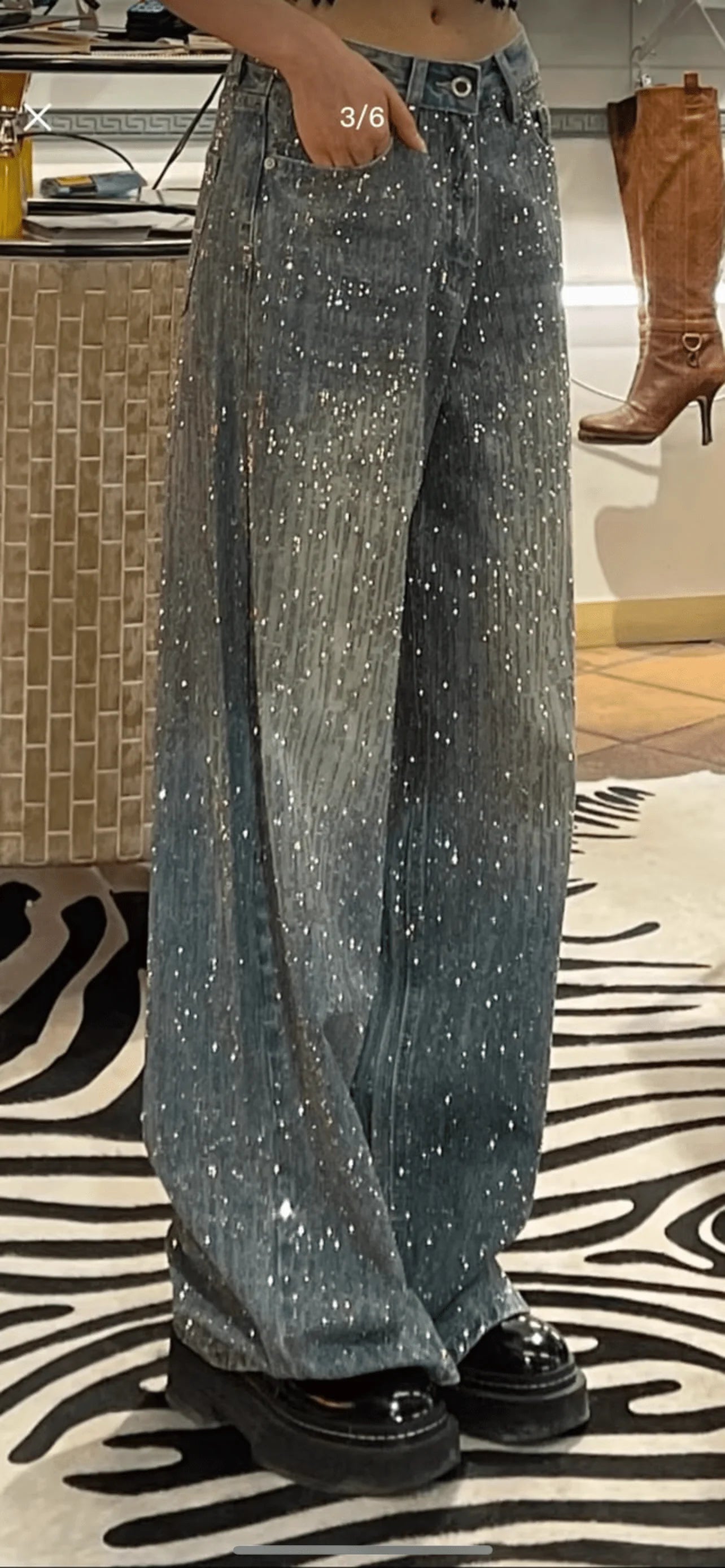 JENNA All Glitter Jeans