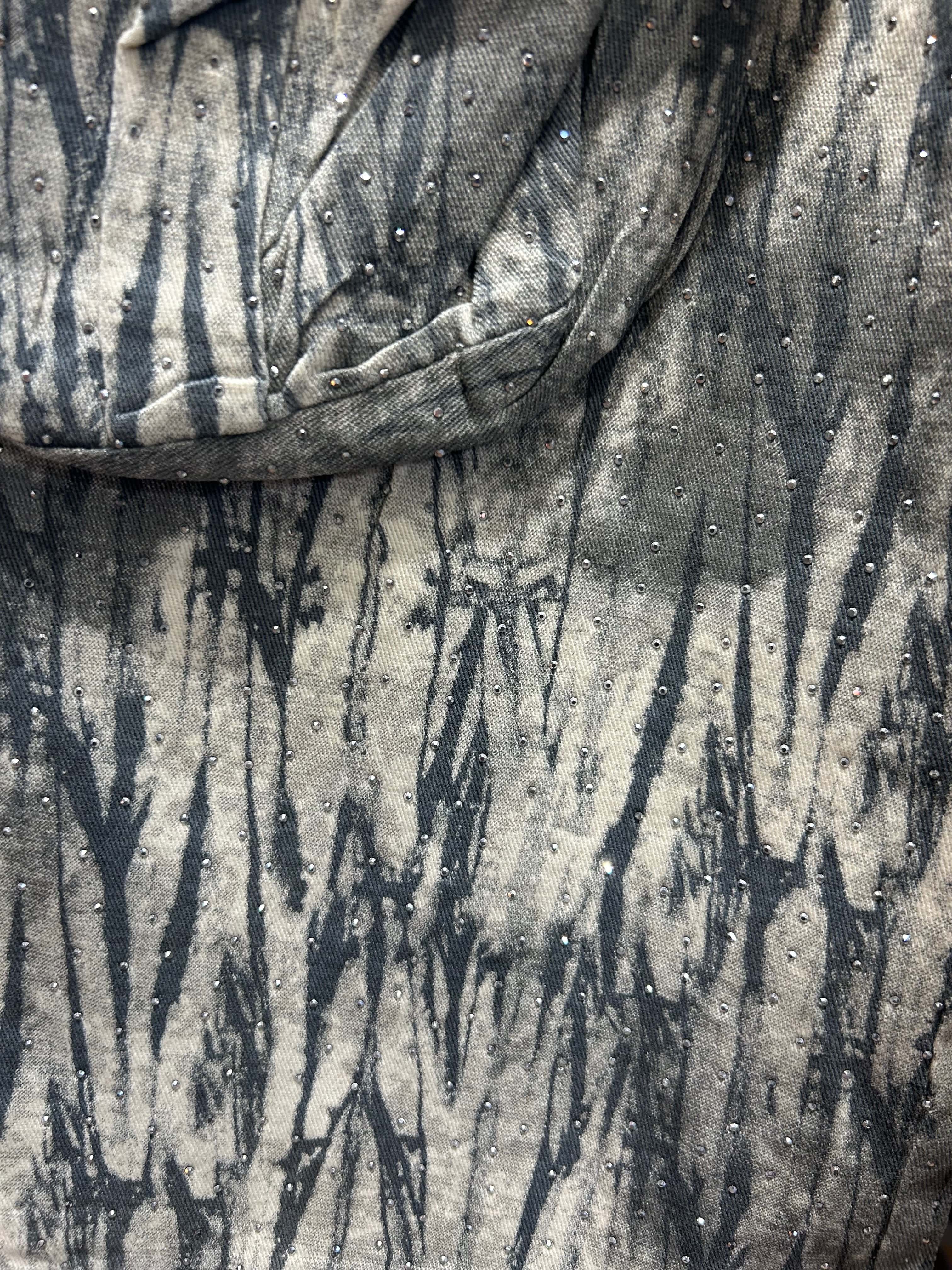 IG Camo All Glitter Cargo Pants cotton stretch